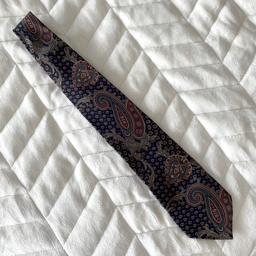 Paisley Silk Necktie